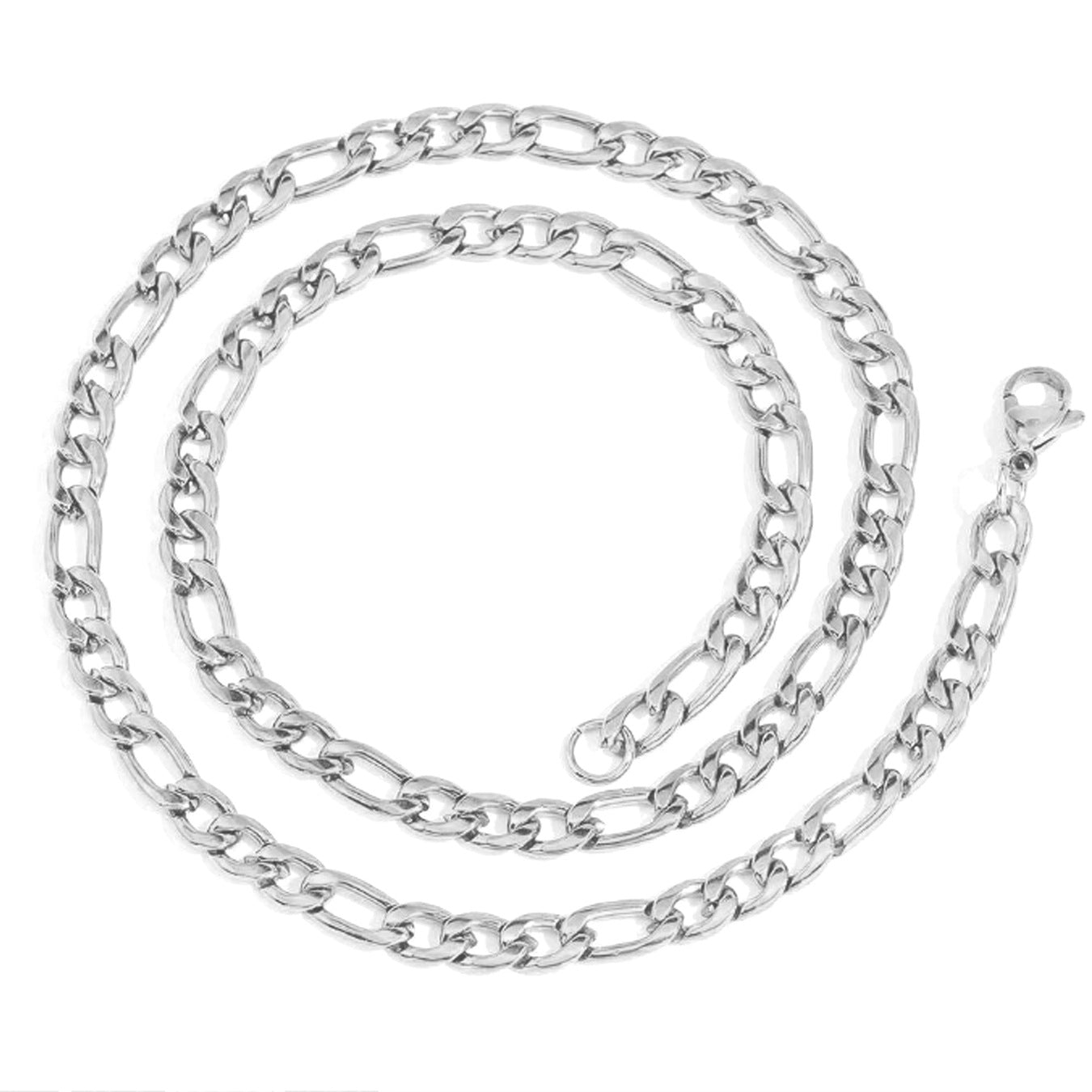 Men's Stainless Steel Layered Cuban Link Chain